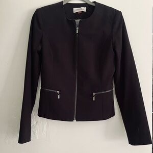 Black Calvin Klein Suit Jacket